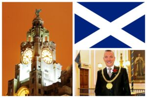 The majority of people we asked in Liverpool wanted Scotland to say 'no' and remain in the UK, including former Lord Mayor Gary Millar. Liverpool pic by Vegard Grott; Gary Millar pic © Wikimedia Commons
