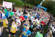 More than 5,000 runners breathed new life into the Liverpool Marathon as the race returned to the city for the first time since 1992.