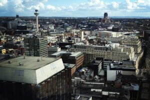 The view of Liverpool from above. Photo: Ida Husøy