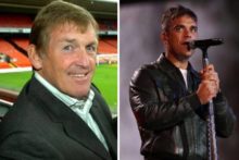 A Hillsborough single backed by Kenny Dalglish and featuring Robbie Williams is taking on X Factor in a bid to be the Christmas number one.