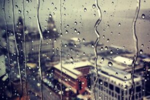 Liverpool in the rain. Photo: Ida Husøy
