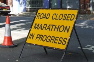 Marathon Roads Closed
