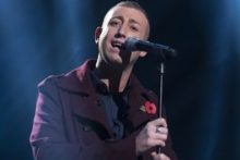 Christopher Maloney has survived the public vote on X Factor but the strain is telling on the Liverpool singer.