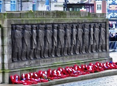 Remembrance Day in Liverpool. Pic © JMU Journalism