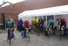 Merseyside cycling clubs travelled the distance from Neston to Lapland to raise money for a children's charity.