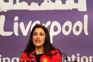Wavertree MP Luciana Berger after winning the parliamentary seat in 2010. Picture by Vegard Grott