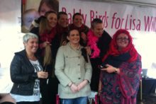 Four mothers from Ellesmere Port have shaved their heads to raise money to send their terminally ill friend and her family on holiday.