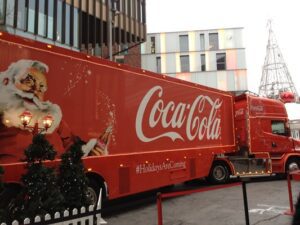 Coke Truck in Liverpool One