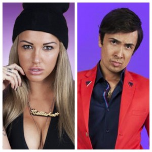 Sallie Axl and Dexter Koh are housemates on the new Big Brother show © Channel 5