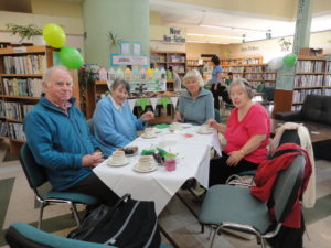 The local community at Bebington Central Library coffee morning