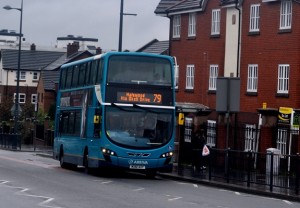 Liverpool bus. Pic by Laura Ryder/JMU Journalism