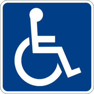 Handicapped Accessible sign © Wikipedia