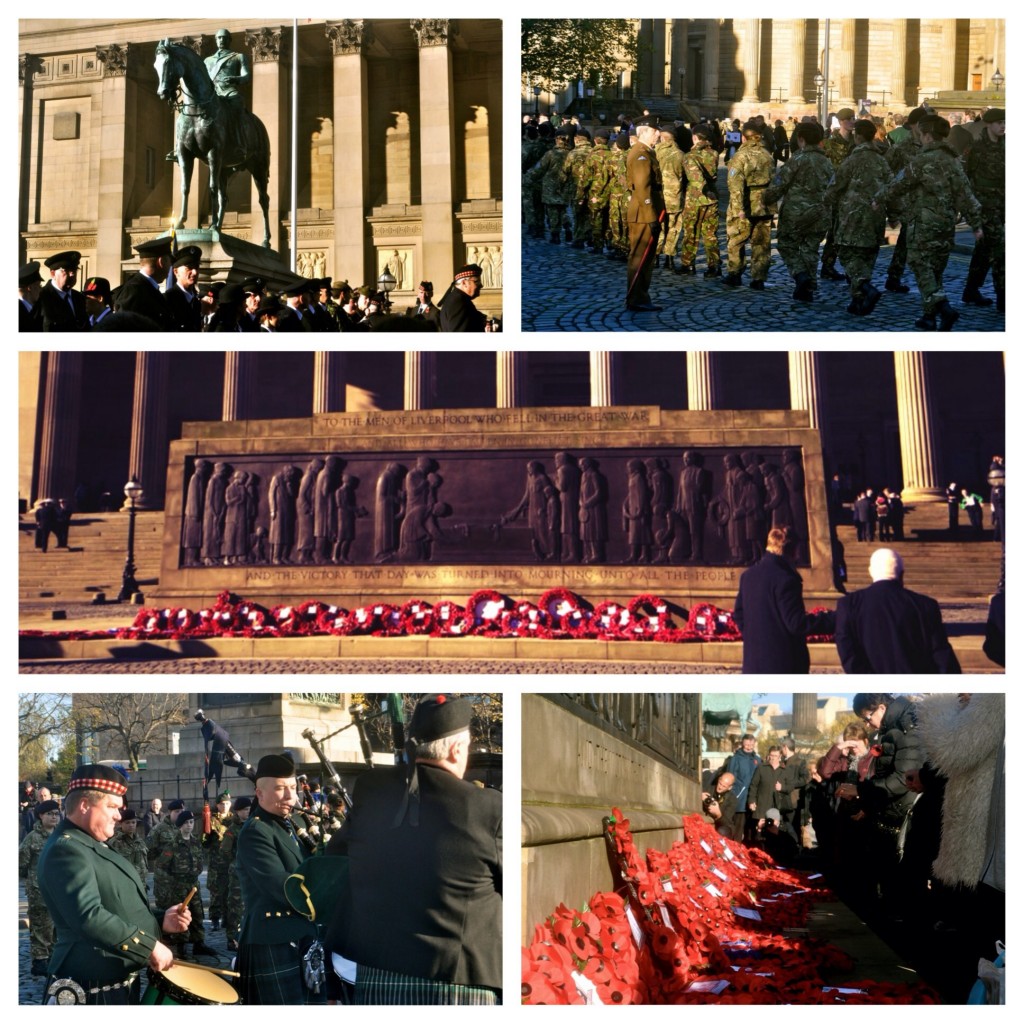 Remembrance Sunday 2013 in Liverpool. Pics by Laura Ryder and Gemma Sherlock