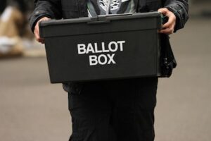 Election ballot box. Pic by Liam Deveney / JMU Journalism