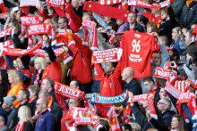 Around 25,000 gathered at the Anfield memorial service on the 25th anniversary of the Hillsborough disaster.