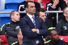 Roberto Martinez has been rewarded for his record-breaking first season as Everton manager.