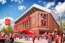 A £100m scheme to redevelop Liverpool FC's Anfield stadium has been given the go-ahead by council officials.