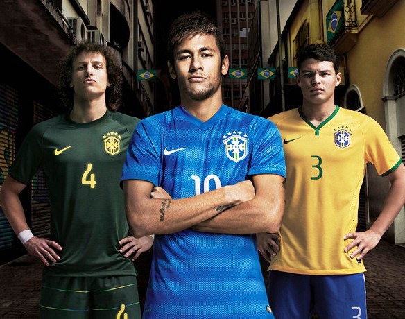 Brazil 2014 World Cup kits © Nike/CBF
