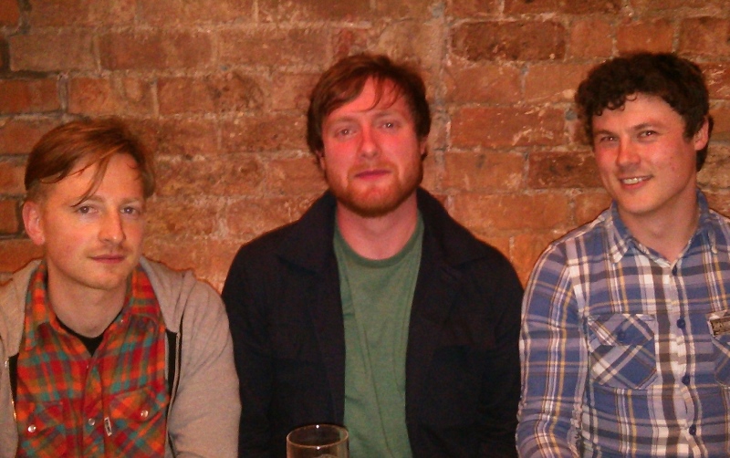 Midnight Ramble band members Rory Ballantyne, Paul Dunbar and Chris Pearce. Pic by Natalie Romero
