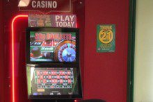 Nearly £2m was lost on gambling machines in one city centre street last year.