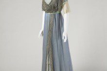 An exhibition showcasing dresses from Downton Abbey will launch at Liverpool's Lady Lever Gallery.