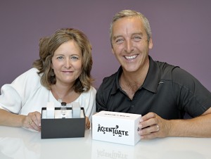 Brother and sister team Graeme and Fiona Fraser-Bell with Accentuate ©Accentuate Games Ltd