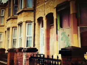 Contrasting scenes of Liverpool housing. Pic © JMU Journalism 