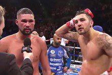 Liverpool's Tony Bellew beat arch rival Nathan Cleverly with a split-decision points victory at cruiserweight in their Echo Arena rematch.