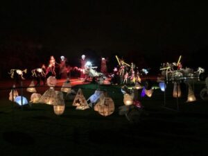 Halloween Lanterns at the Sefton park festival © Gateacre school 
