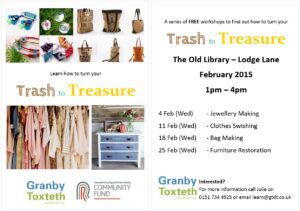 Trash to Treasure: More information on the workshops held for students in February,  © Julie Aitchison 