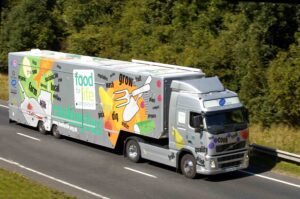 A cooking bus on its journey to cooking success  © Focus on Food 