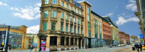 The Victoria Street buildings where the development of The Shankly Hotel began yesterday © PRD Associates
