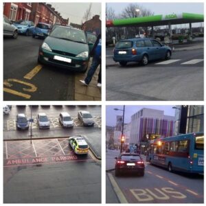 © Facebook: Parking like a t*** in Liverpool