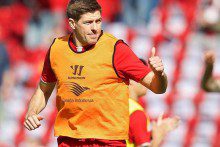 An emotional Steven Gerrard says goodbye to the fans but Liverpool fail to give him the perfect send-off as they lose to Crystal Palace.