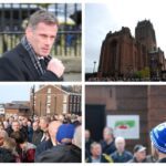 Howard Kendall's funeral at Liverpool's Anglican Cathedral. Pics by Leigh Kimmins © JMU Journalism