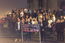 A march in memory of LJMU student Liam Fletcher was held to highlight the dangers of depression.