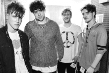 Fans, friends and family of Warrington band, Viola Beach, have paid tribute to the group and their manager who died in a car crash in Sweden.