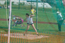 A young discus thrower from the Wirral is hoping to represent Great Britain at an athletics championship this summer.