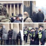 North West Infidels demonstration in Liverpool. Pics by Leigh Kimmins © JMU Journalism2