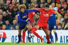 The two historic heavyweights of English football had to settle for a 0-0 draw as Manchester United held Liverpool at Anfield.