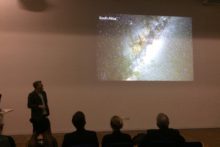 The mysteries of outer space were brought to life as Professor Tim O'Brien gave a talk at LJMU.