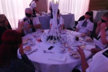 A charity dinner with a difference helped make people realise just how precious the gift of sight is.