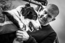 A rescue dog has been awarded a prestigious PDSA Order of Merit for his devotion to helping people in the most challenging situations.