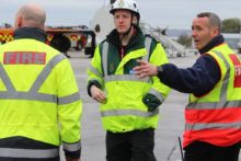 An exercise to test disaster emergency response procedures was staged at Liverpool's John Lennon Airport.