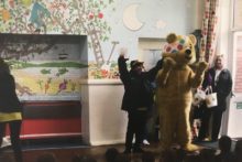 Locals joined in the fun as the BBC once again hosted its annual Children in Need charity special.