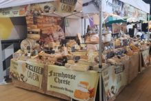 A cheese festival came to the city, showcasing some of the weirdest and tastiest products from the UK and beyond.