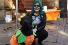 Dogs of all shapes and sizes were dressed up in scary style at the annual Howl’Oween Puppy Parade.