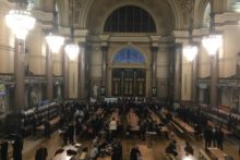 The toast at St George's Hall was in celebration of real beer at the Winter Ales Festival.
