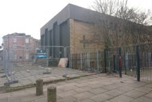 Work has begun to convert a disused church into new homes in Kirkdale.