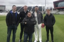 Sports Journalism students had the chance to go behind the scenes at Lancashire Cricket Club's media day.
